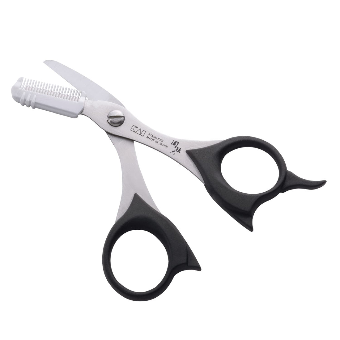 KAI Beard Scissors with Comb for Precision Grooming