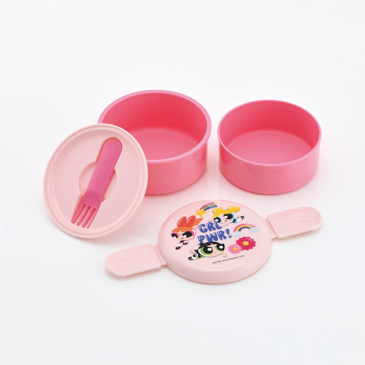 Skater Lunch Box with Fork 500ml Japanese Design for On-the-Go Meals