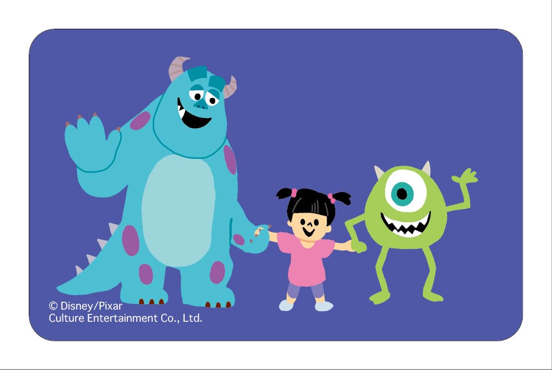 Culture Entertainment Lenticular Sticker Toy Story Monsters Inc Marvel