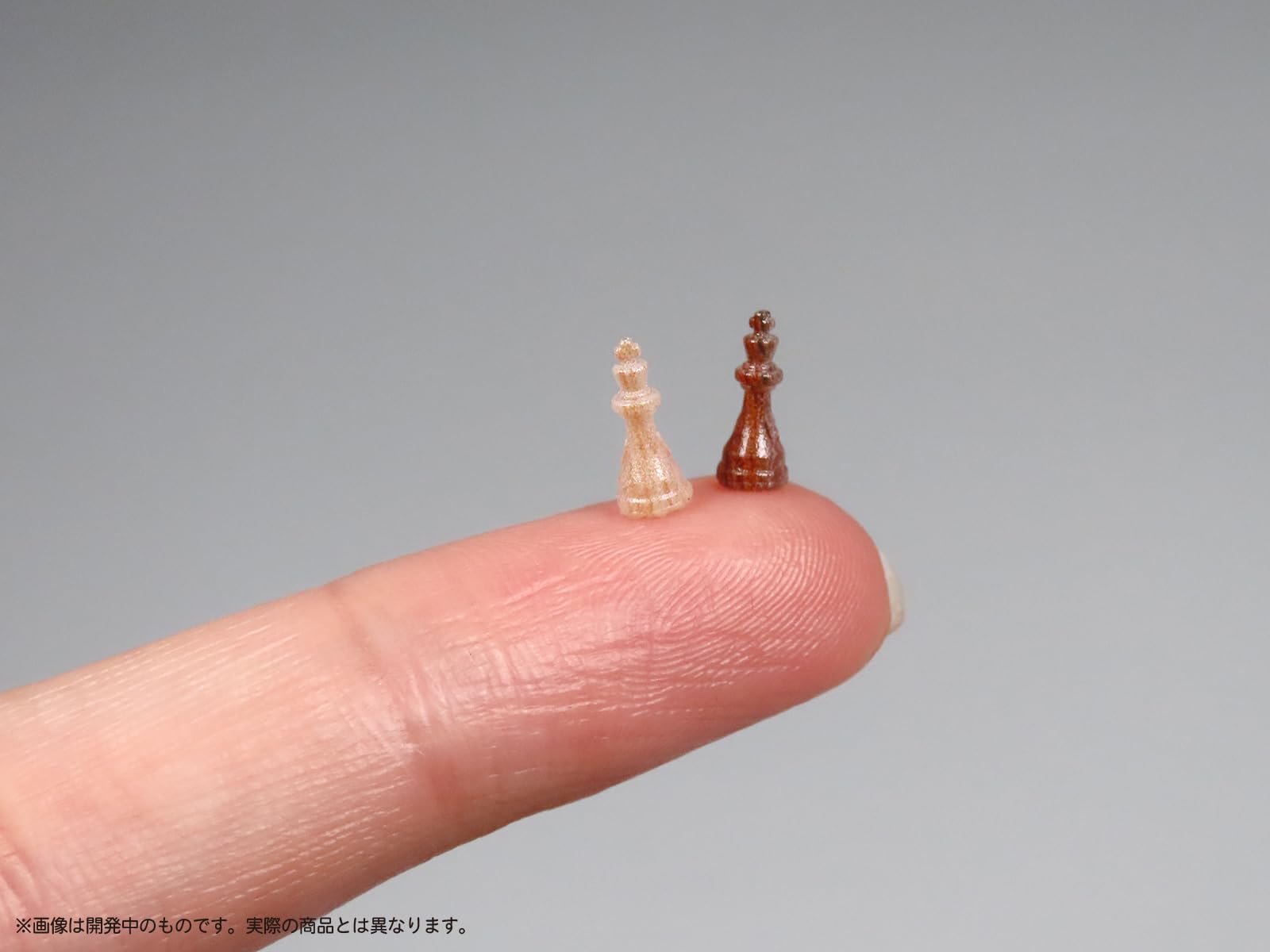 MIC D.I.G. Chess Figure Play Wooden Grain Version Color Finished Model