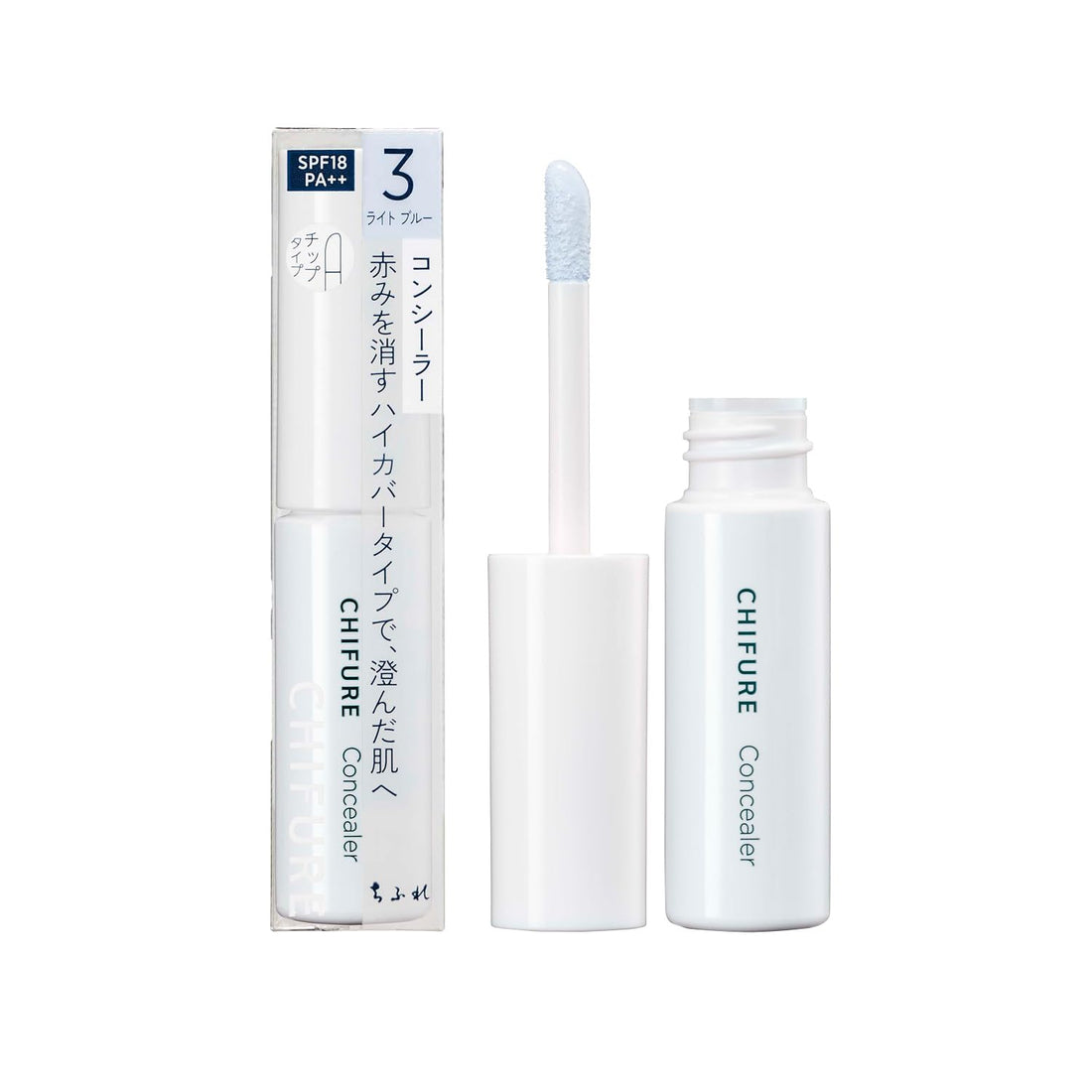 Chifure Concealer 3 Light Blue Liquid Concealer SPF18 PA++