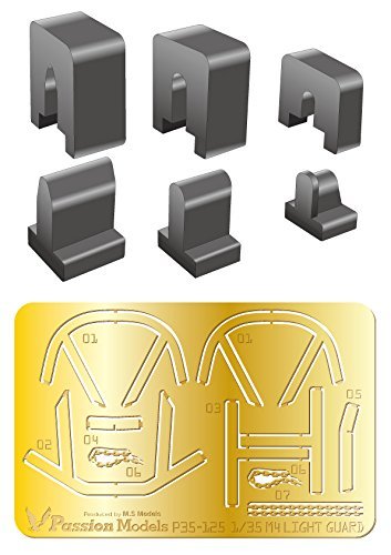 Passion Models 1/35 M4A3 Light Guard Fixture Set for Tamiya Kits