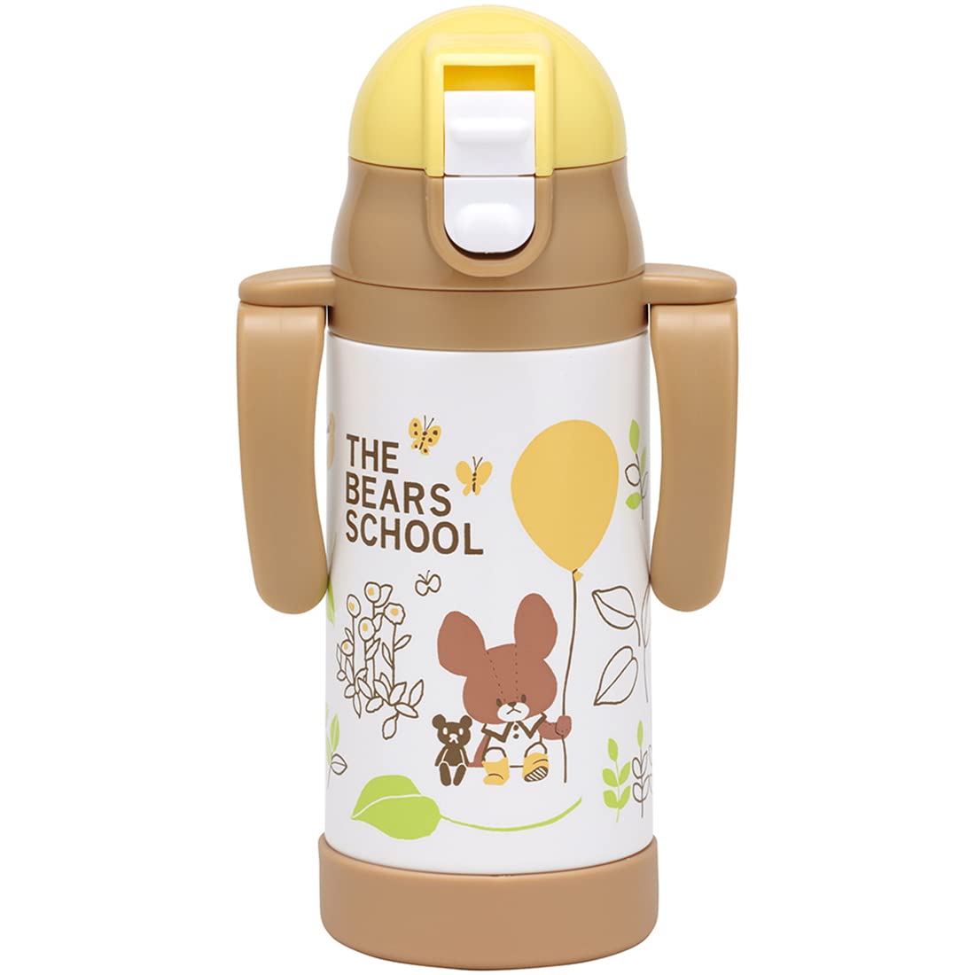 Skater Stainless Steel Baby Mug with Straw 350ml for Kids