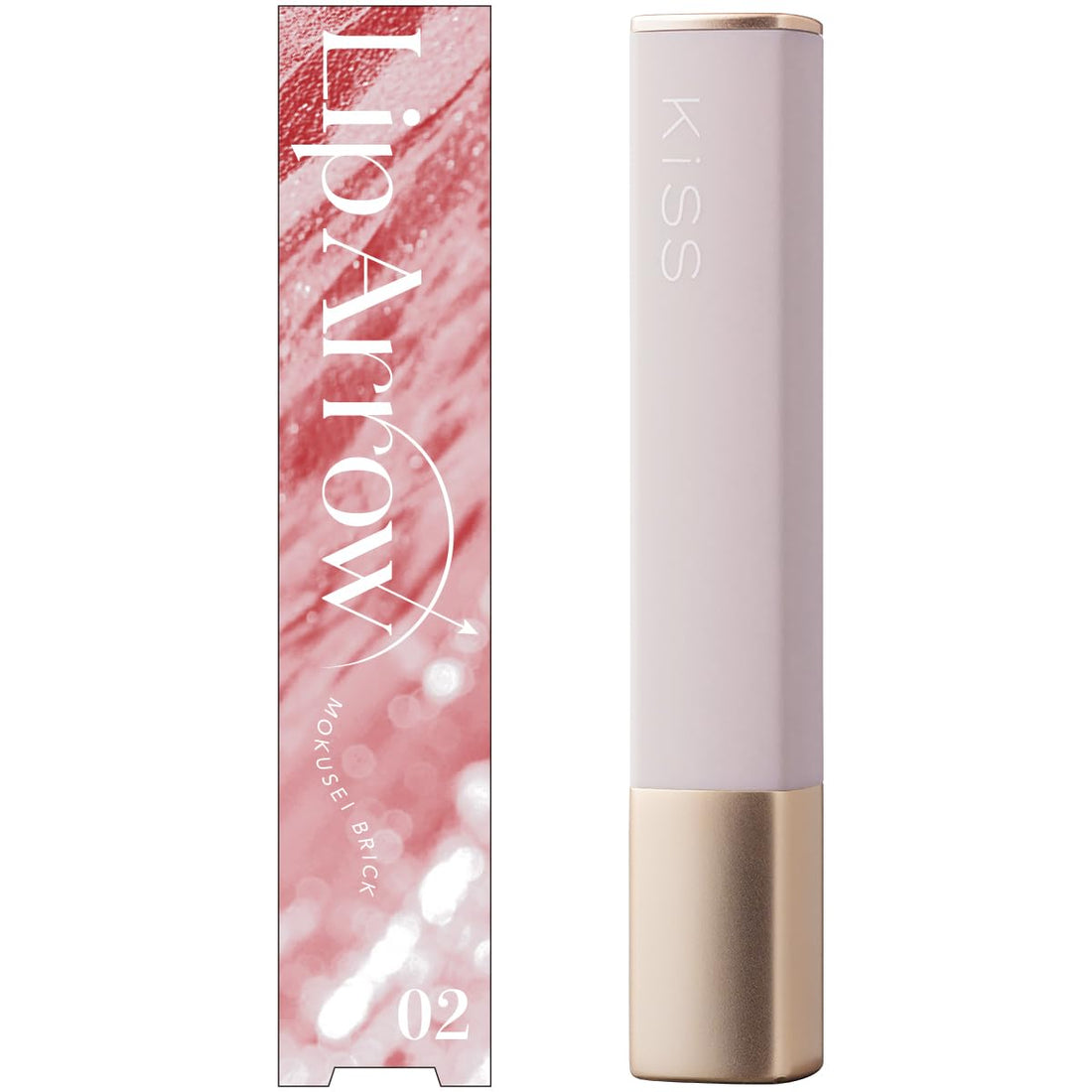 KiSS Lip Arrow 02 Jupiter Brick Ultra-Fine Lip Makeup