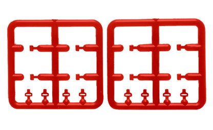 ASUKAMODEL 1/24 Miniature Spice Series Seat Belt Set Red Model Accessory