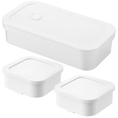 Yamazaki Sealed Lunch Box with Valve for Frozen Rice 2-Piece Set