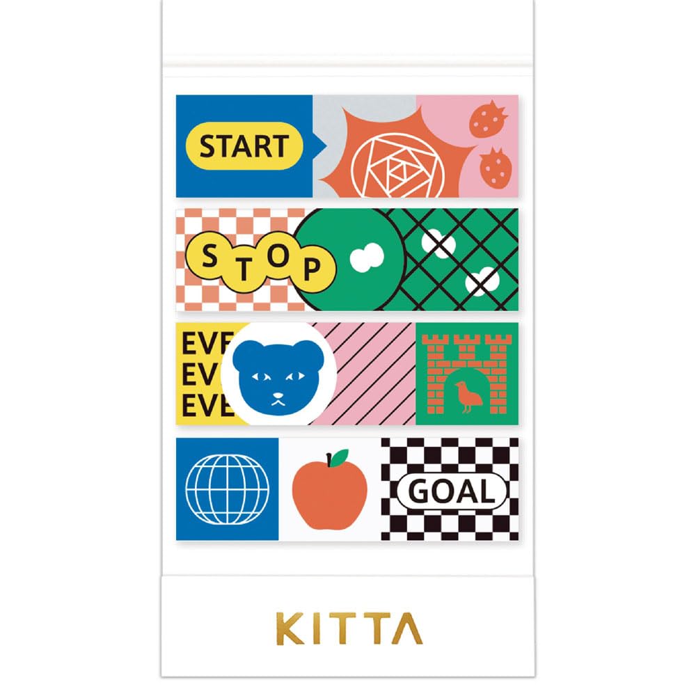 Kingjim Masking Tape Kitta Jabara Sugoroku for Creative Projects