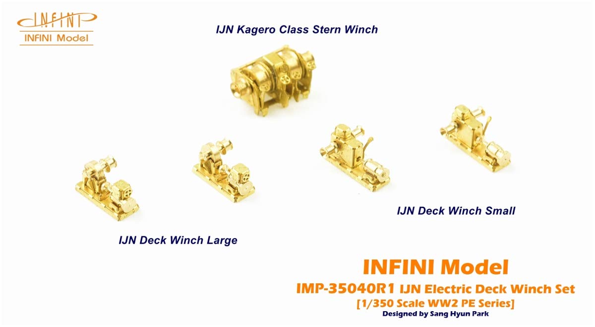 Infini Model 1/350 Scale Winch Set A for Japanese Navy Model Kits