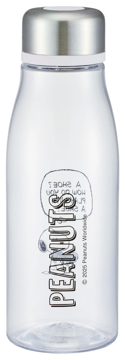 Skater Water Bottle with Strainer 500ml Featuring Snoopy Design