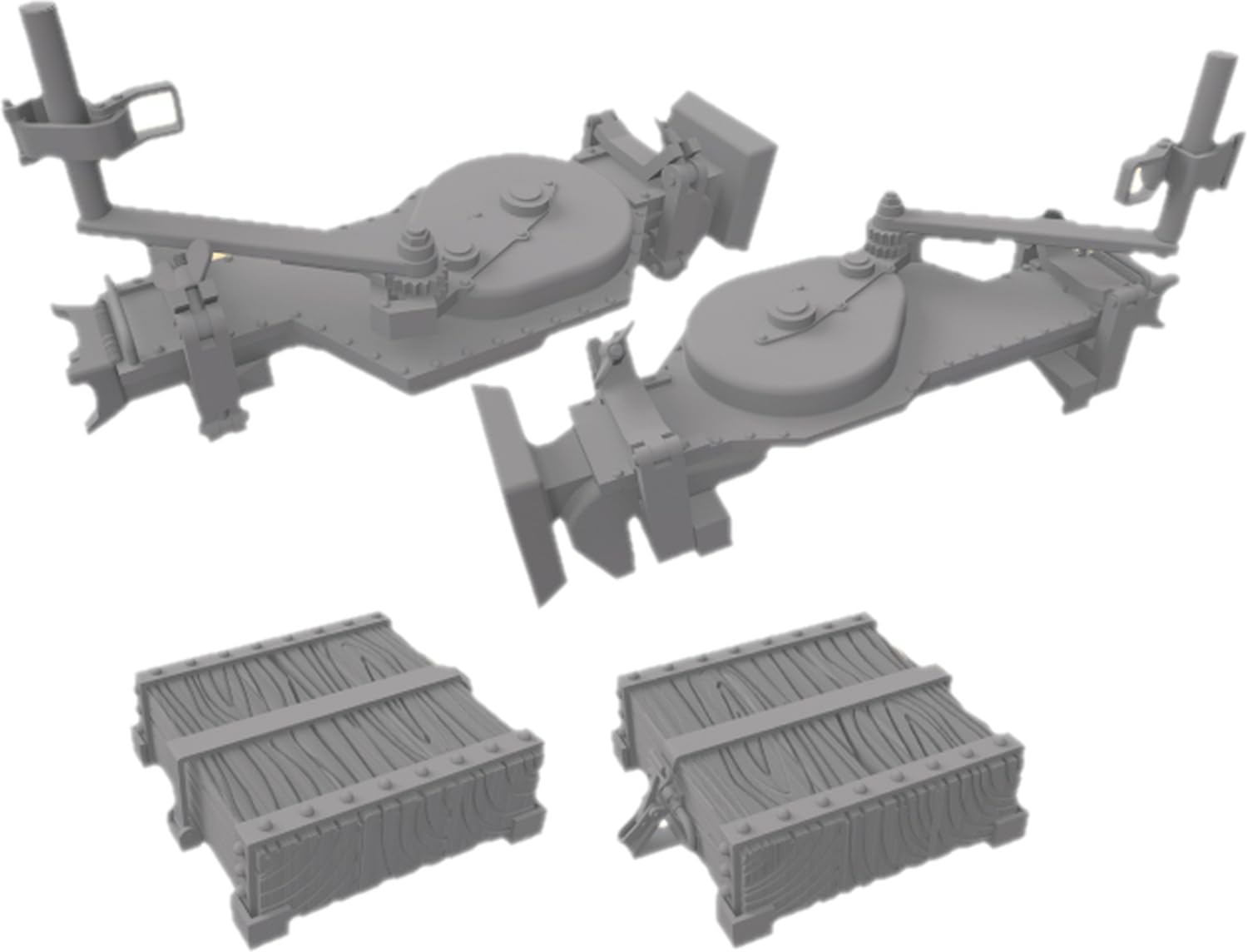 Passion Models 1/35 Tiger I 20t Jack Set 3D Printed Model Parts