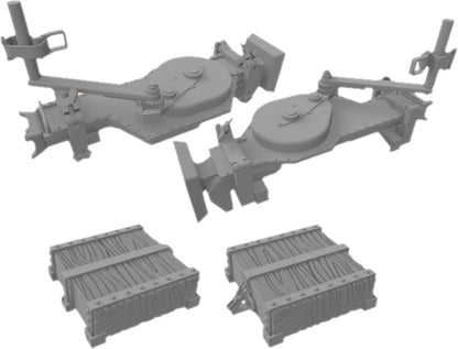 Passion Models 1/35 Tiger I 20t Jack Set 3D Printed Model Parts