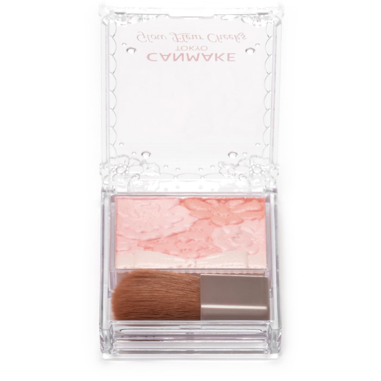 CANMAKE Glow Fleur Cheeks 18 Milky Coral Powder Blush