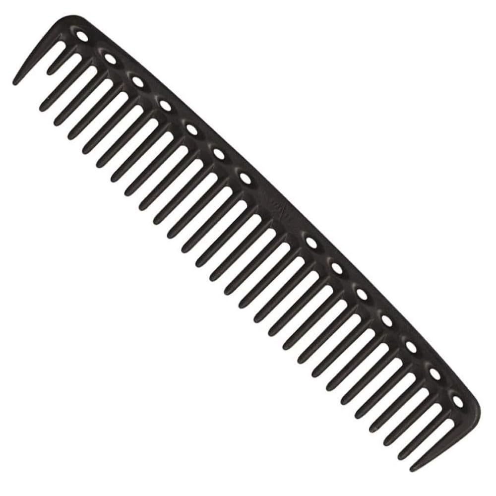 Y.S.PARK Cutting Comb YS-452 Carbon Black for Precision Styling