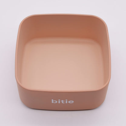 Mitani Bento Box Food Container Antibacterial Beige 350ml