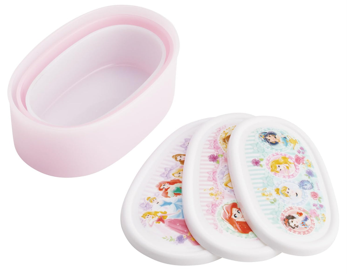 Skater Lunch Box Set with Disney Princess Design for Girls