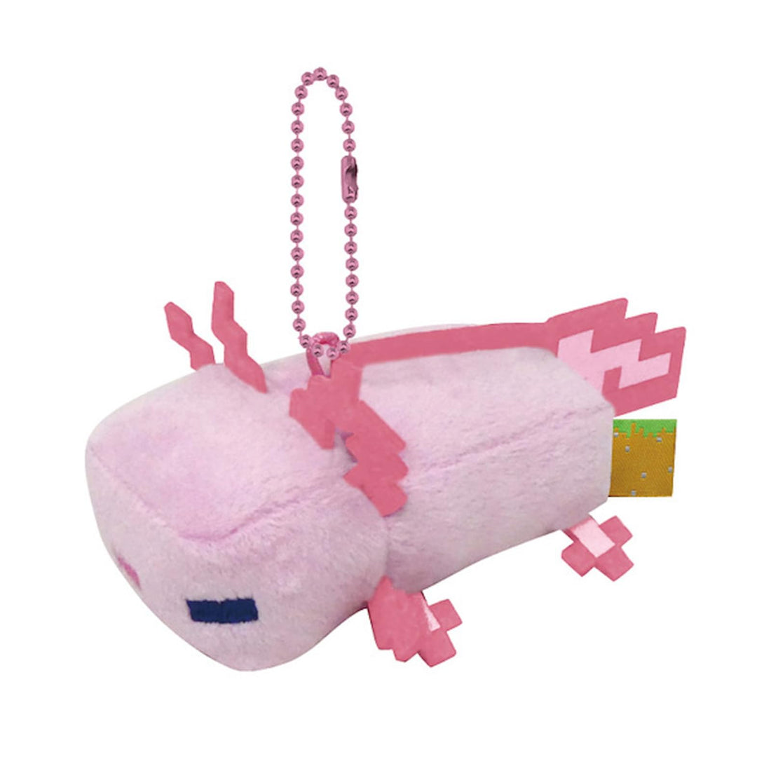 K Company Minecraft Ball Chain Mascot Pink Axolotl Collectible