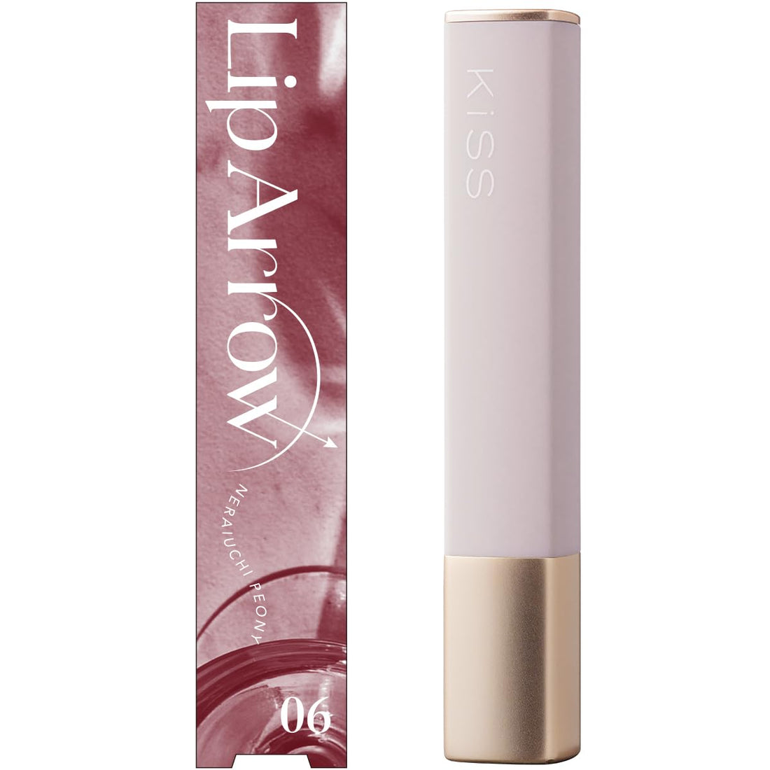 KiSS Lip Arrow 06 Peony Ultra-Fine Lip Color for Defined Lips