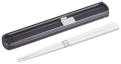 OSK Pull-Top Chopstick Box Set Calm Color 19.5cm Charcoal