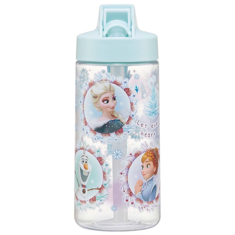 Skater Kids Straw Bottle 500ml with Disney Frozen Design