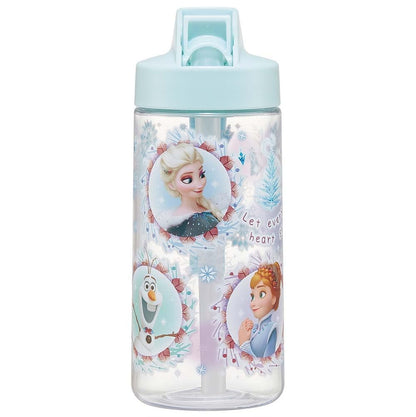 Skater Kids Straw Bottle 500ml with Disney Frozen Design