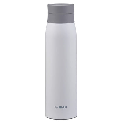 TIGER Stainless Steel Water Bottle 600ml with Ice Stopper
