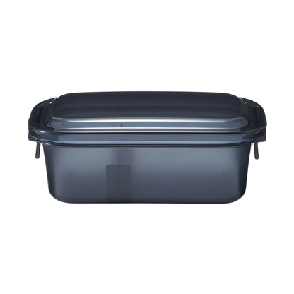MUJI Washable Bento Box Black 670mL for Easy Meal Prep