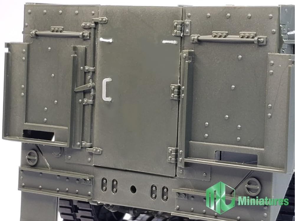 MJ Miniature 1/35 M3/M16 Halftrack Detail Upgrade Set for Tamiya Models