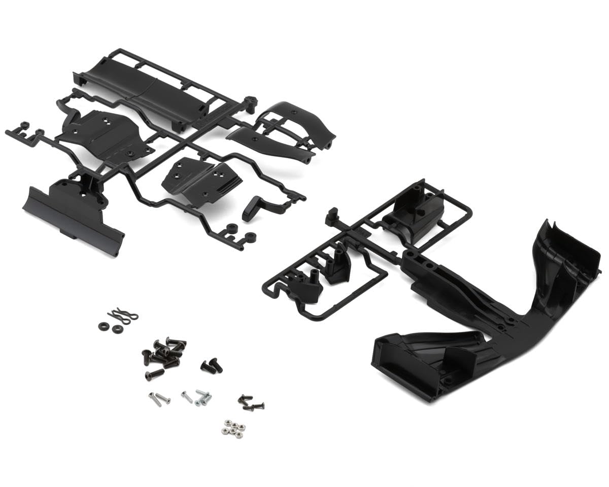 TAMIYA F104 Wing Set Type 2017 Black for RC Cars