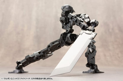 KOTOBUKIYA M.S.G Weapon Unit 33 Night Sword 89mm Model Kit