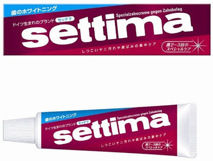 settima Peppermint Toothpaste 40g Box Type for Fresh Breath
