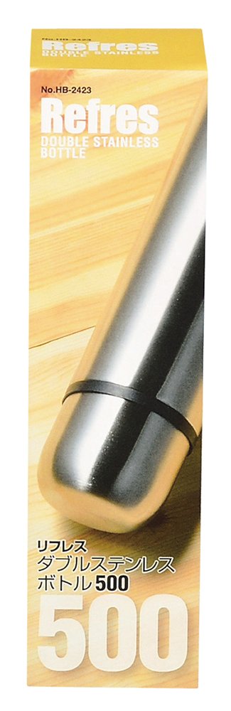 Paarukinzoku Stainless Steel Bottle with Cup 500ml for Daily Use
