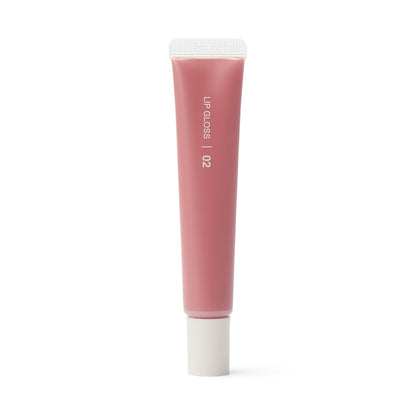 Mujirushiryouhin Lip Gloss Pink Beige 10.5g for a Natural Shine