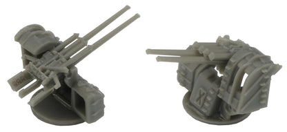 FineMolds 1/700 Nano Dread Series 89 Type 12.7cm High Angle Gun Parts
