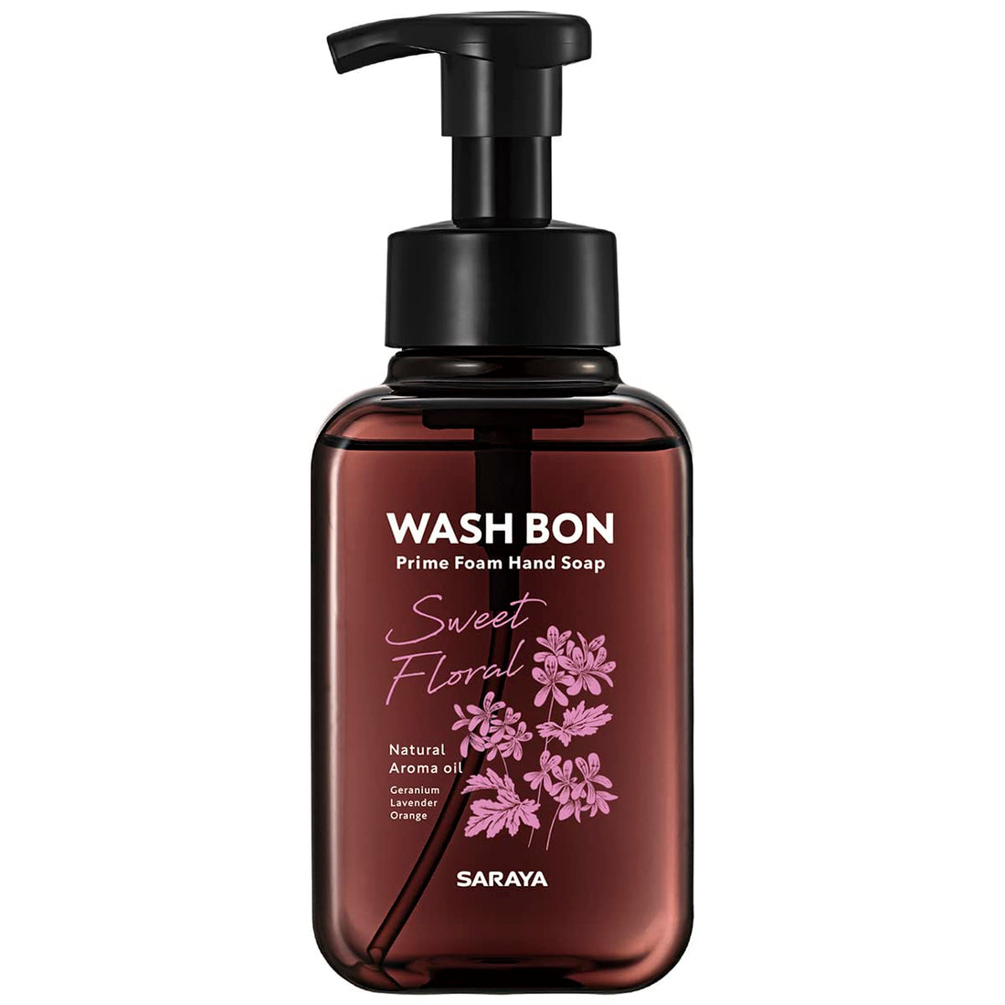 Saraya Wash Bon Prime Foam Sweet Floral 500ml
