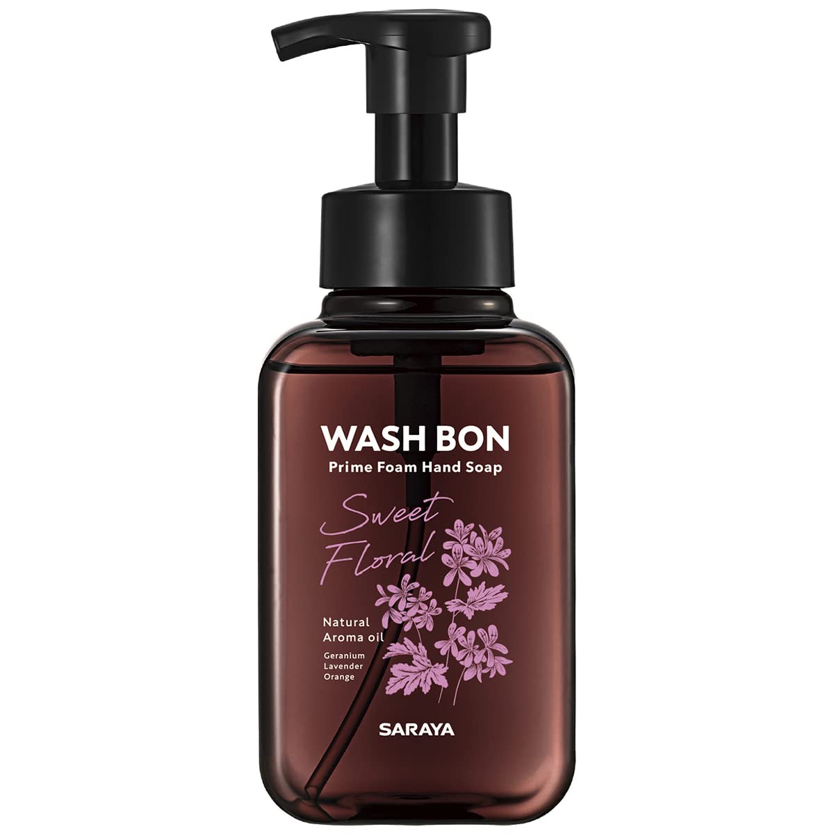 Saraya Wash Bon Prime Foam Sweet Floral 500ml