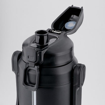 Bestco Double Stainless Steel Sports Jug 2.2L Black