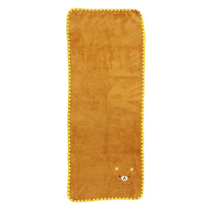 Marushin Face Towel Rilakkuma Microfiber Antibacterial and Odor Resistant