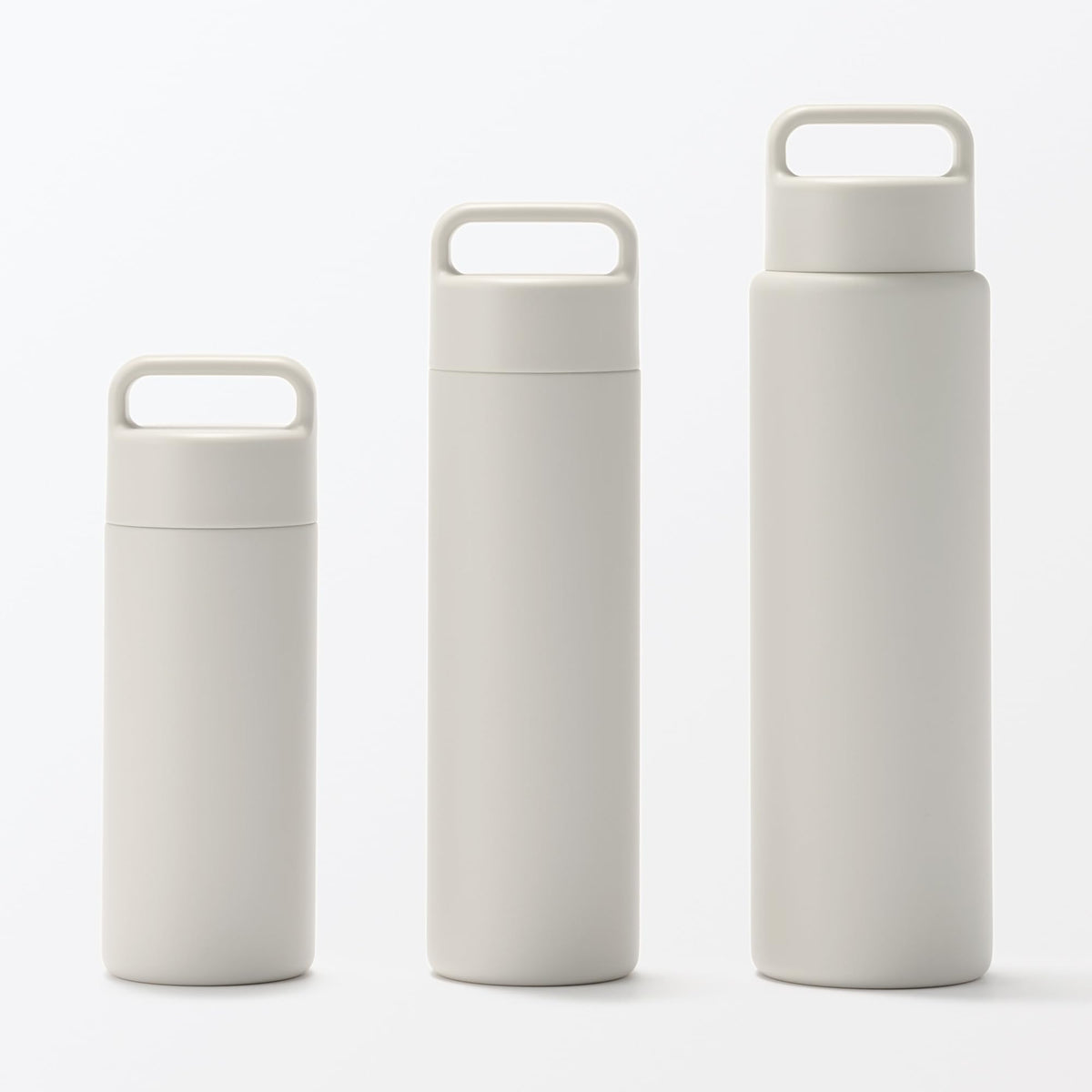 MUJI Vacuum Insulated Bottle with Handle 750mL for Hot and Cold Drinks
