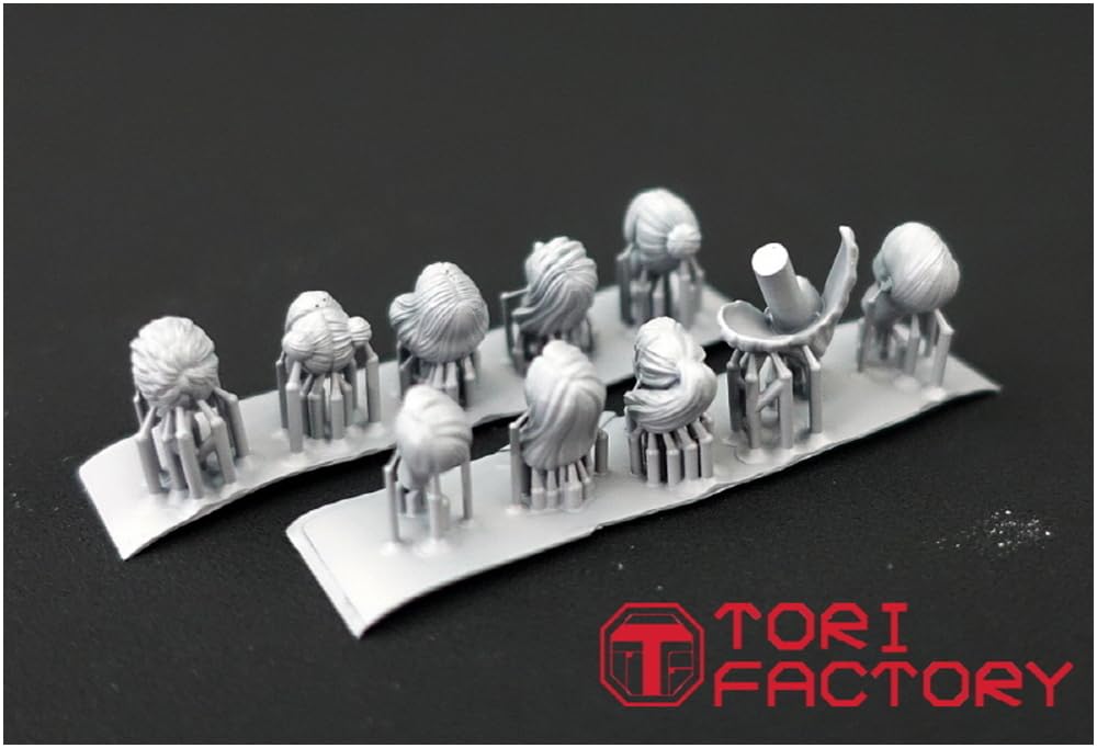 Tori Factory Modern Head Set 1/35 Scale 10 Pieces for Model Kits