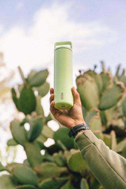 MiiR Wide Mouth Bottle 20oz Vacuum Insulated Cactus Green