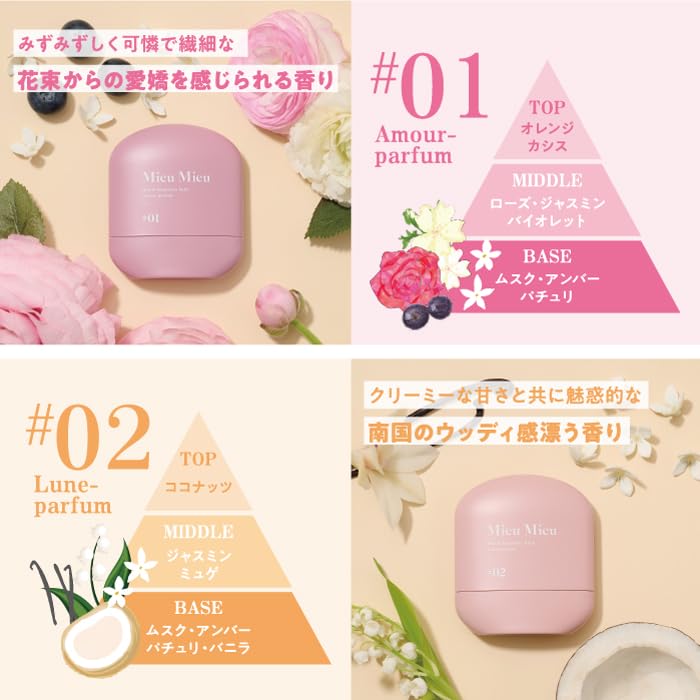 Mieu Mieu Multi-Stick 6g for Frizz Control and Fragrance Application