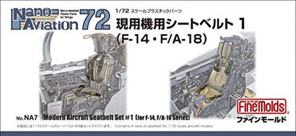 FineMolds 1/72 Scale Model Seat Belt Set for F-14 and F/A-18