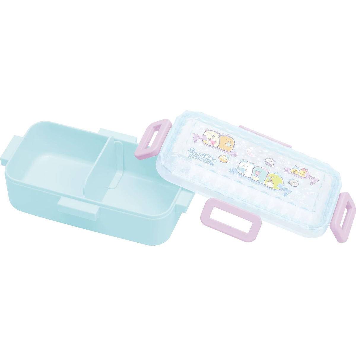 San-X Sumikko Gurashi 4-Point Lock Lunch Box with Diamond Cut Design