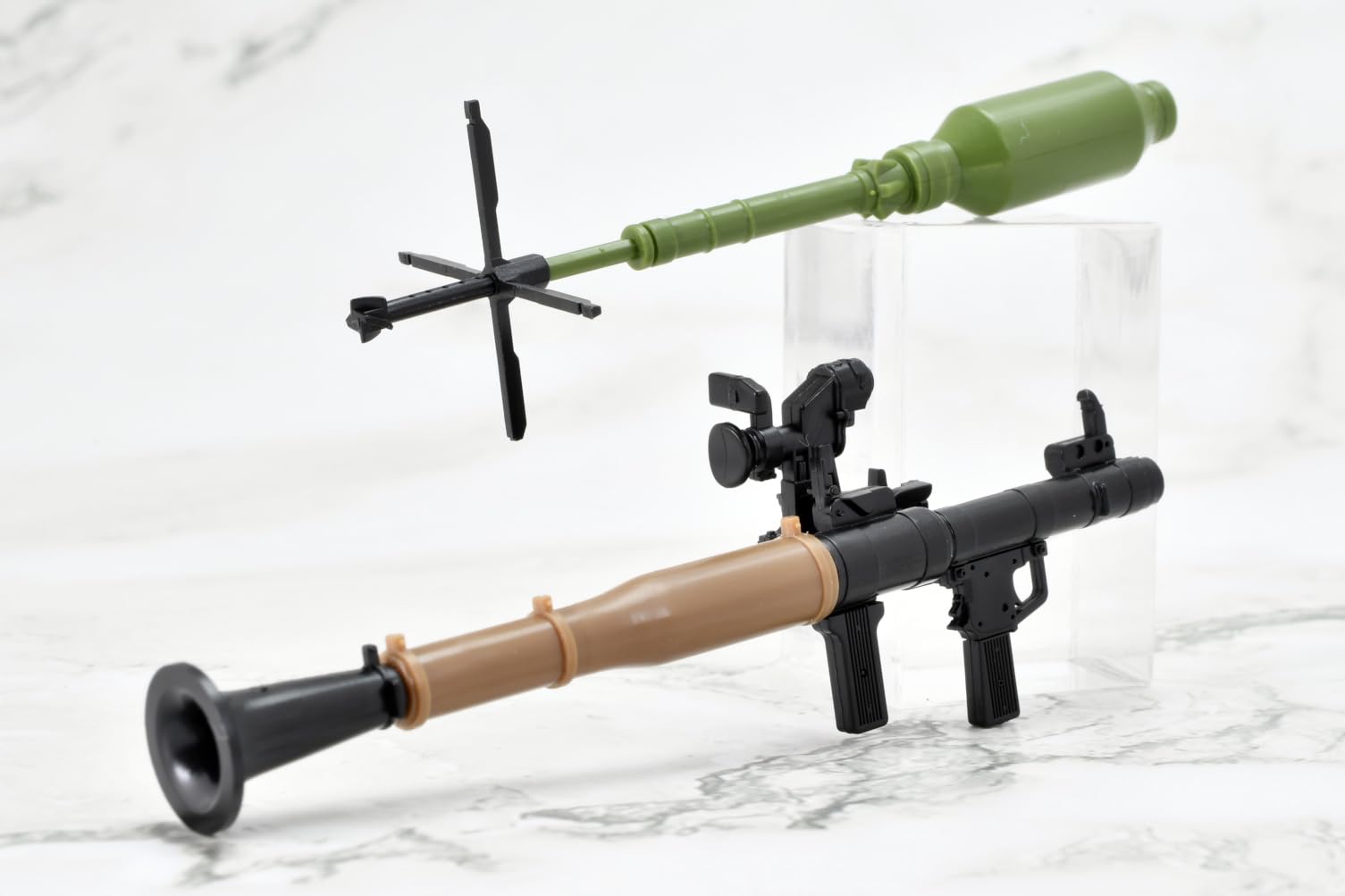 TOMYTEC 1/12 Little Armory RPG7V2 Type Unpainted Assembly Kit