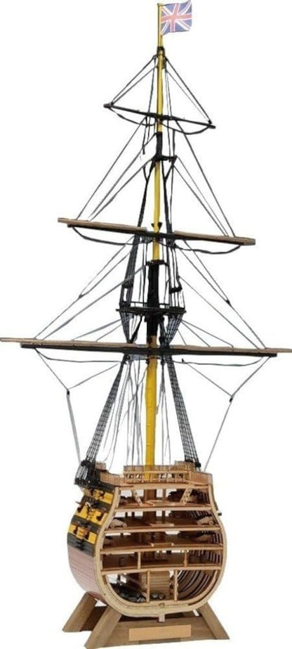 Woody JOE 1/160 Victory Cut Model Wooden Ship Assembly Kit
