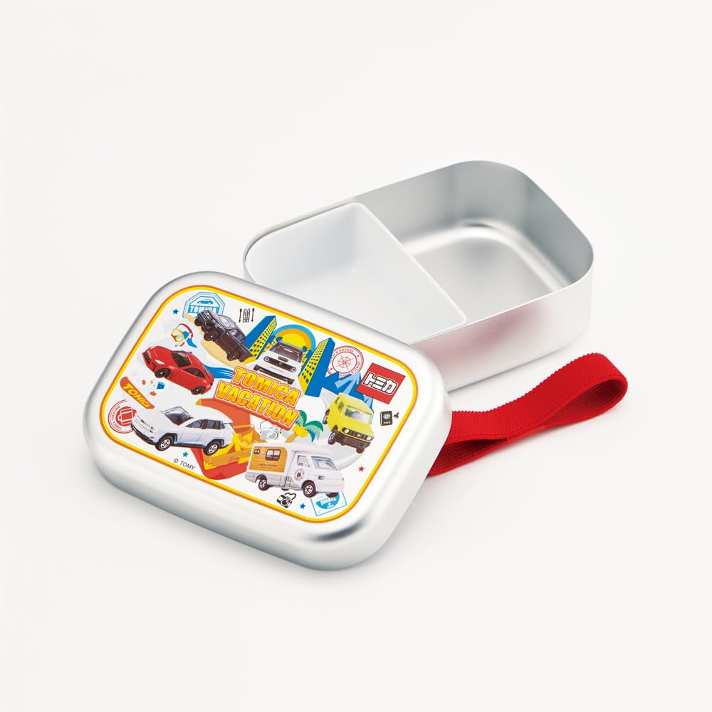 Skater Lunch Box Aluminum Kids Bento Box 370ml with Lunch Belt