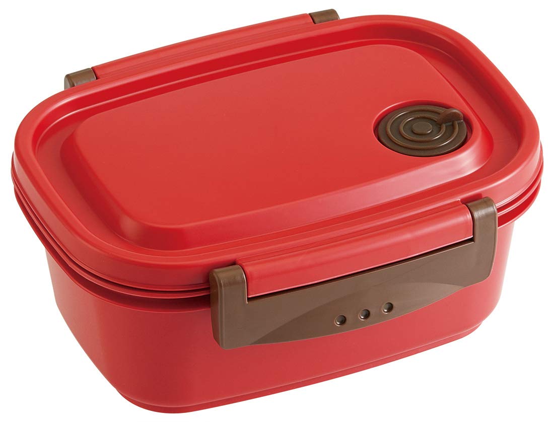 Skater Lightweight Bento Box 430ml Red for Easy Meal Prep
