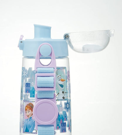 Skater Water Bottle 480ml Disney Frozen One Push for Kids
