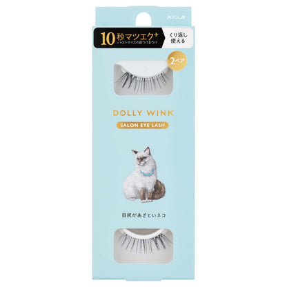 KOJI Dolly Wink Salon Eyelashes No.4 Cat Eye Style 2 Pairs
