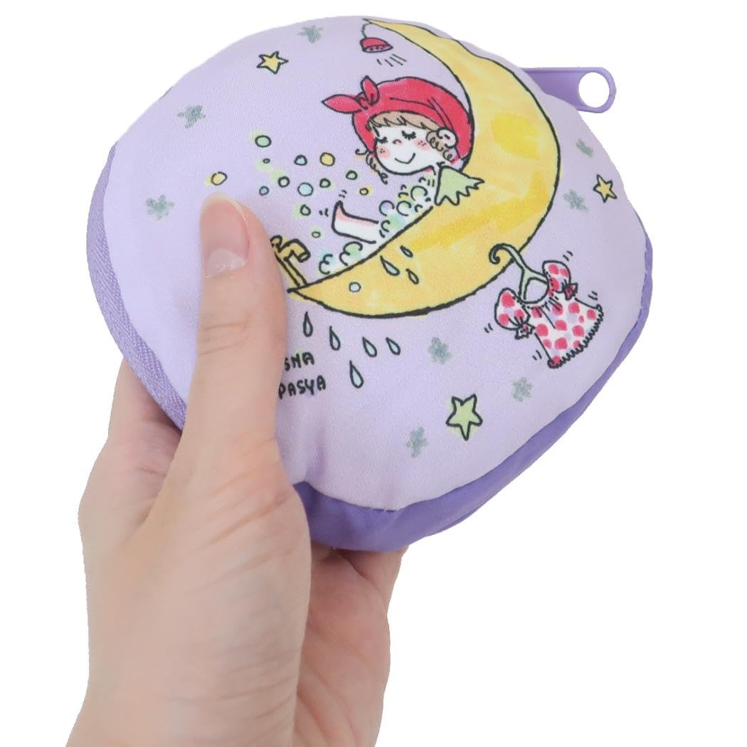 Watanabe Eco Bag Bath Time Purple and Light Purple